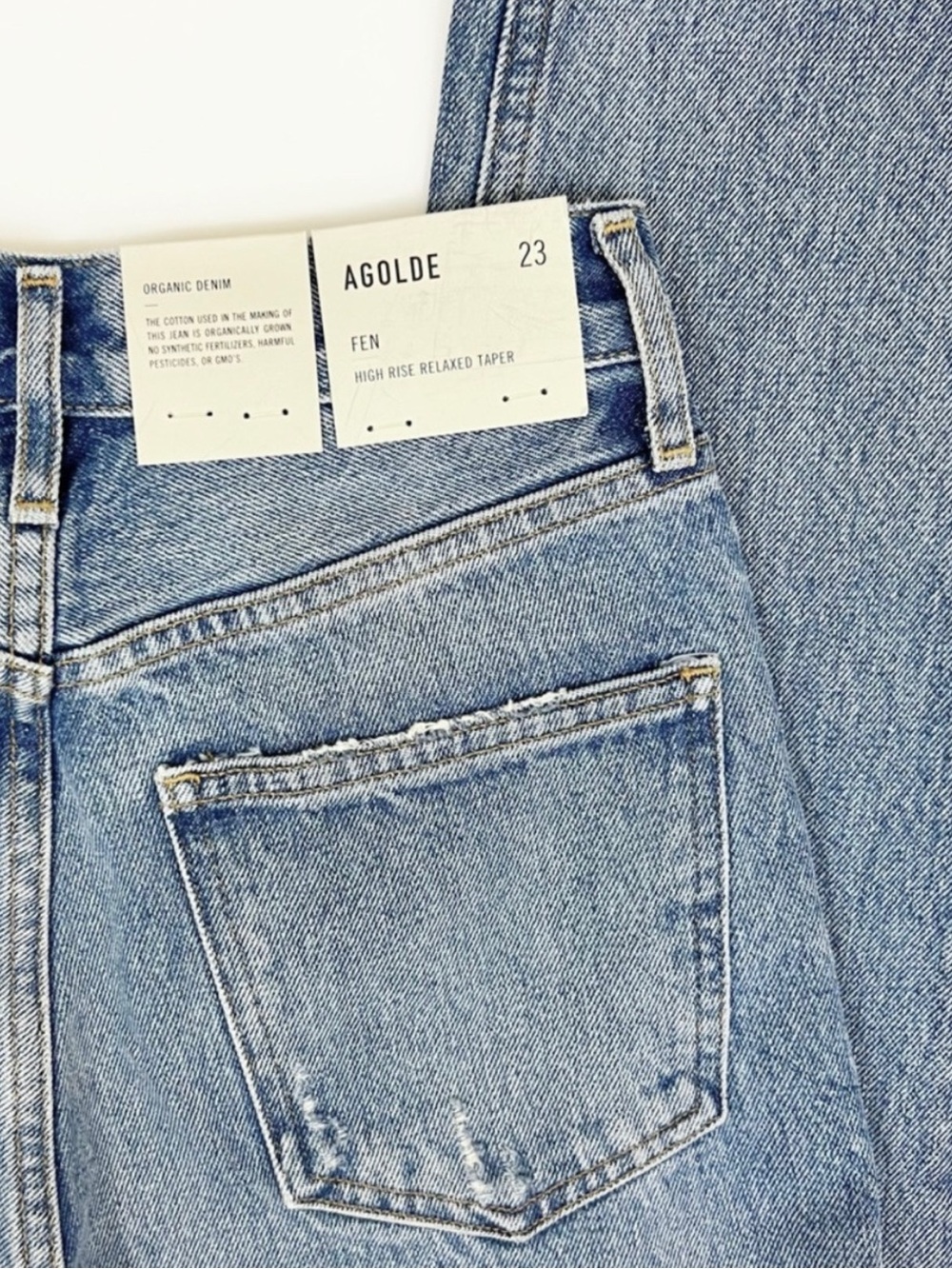 NWT • AGOLDE Fen High Rise Straight Leg Jeans - Picture 7 of 11